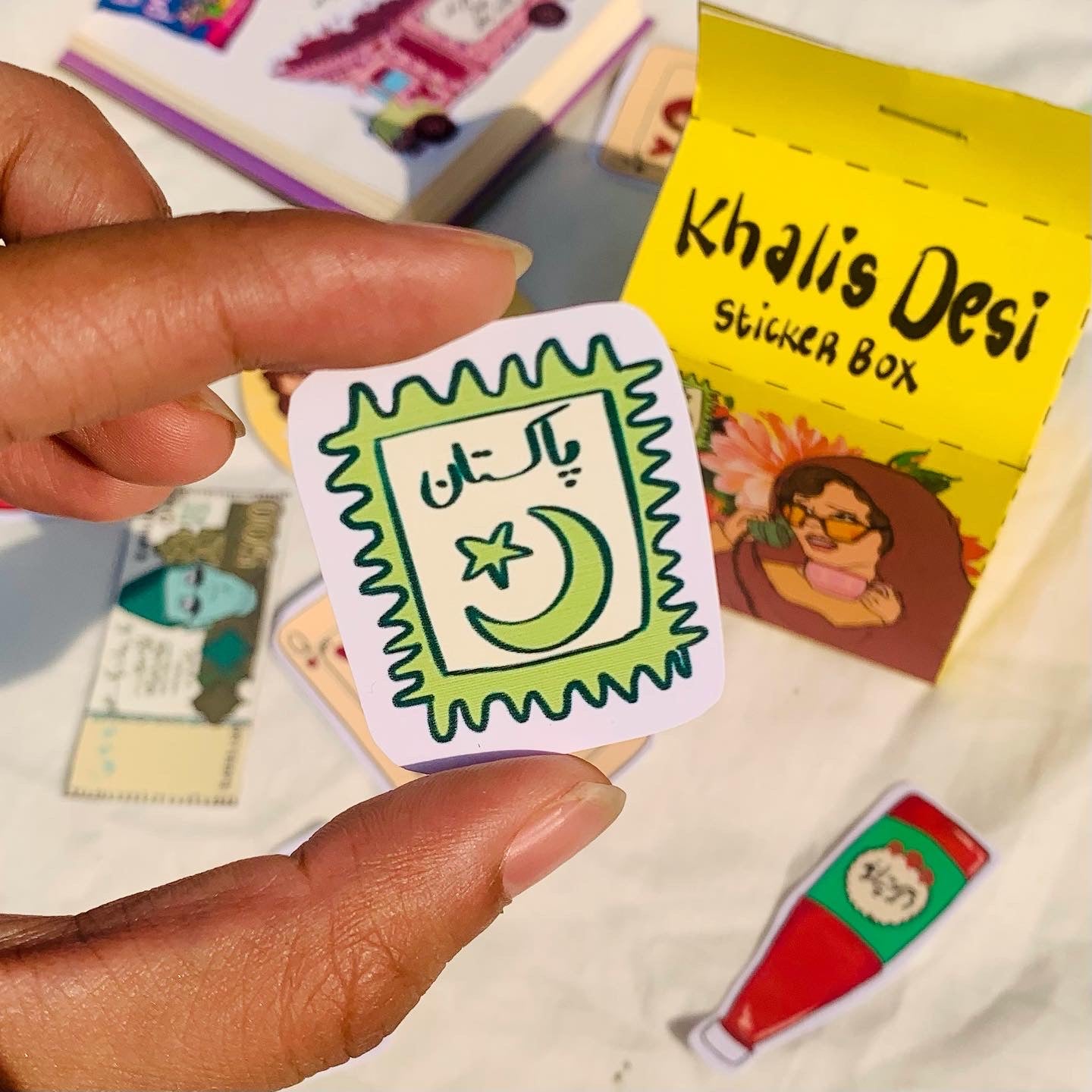 Desi Sticker Box