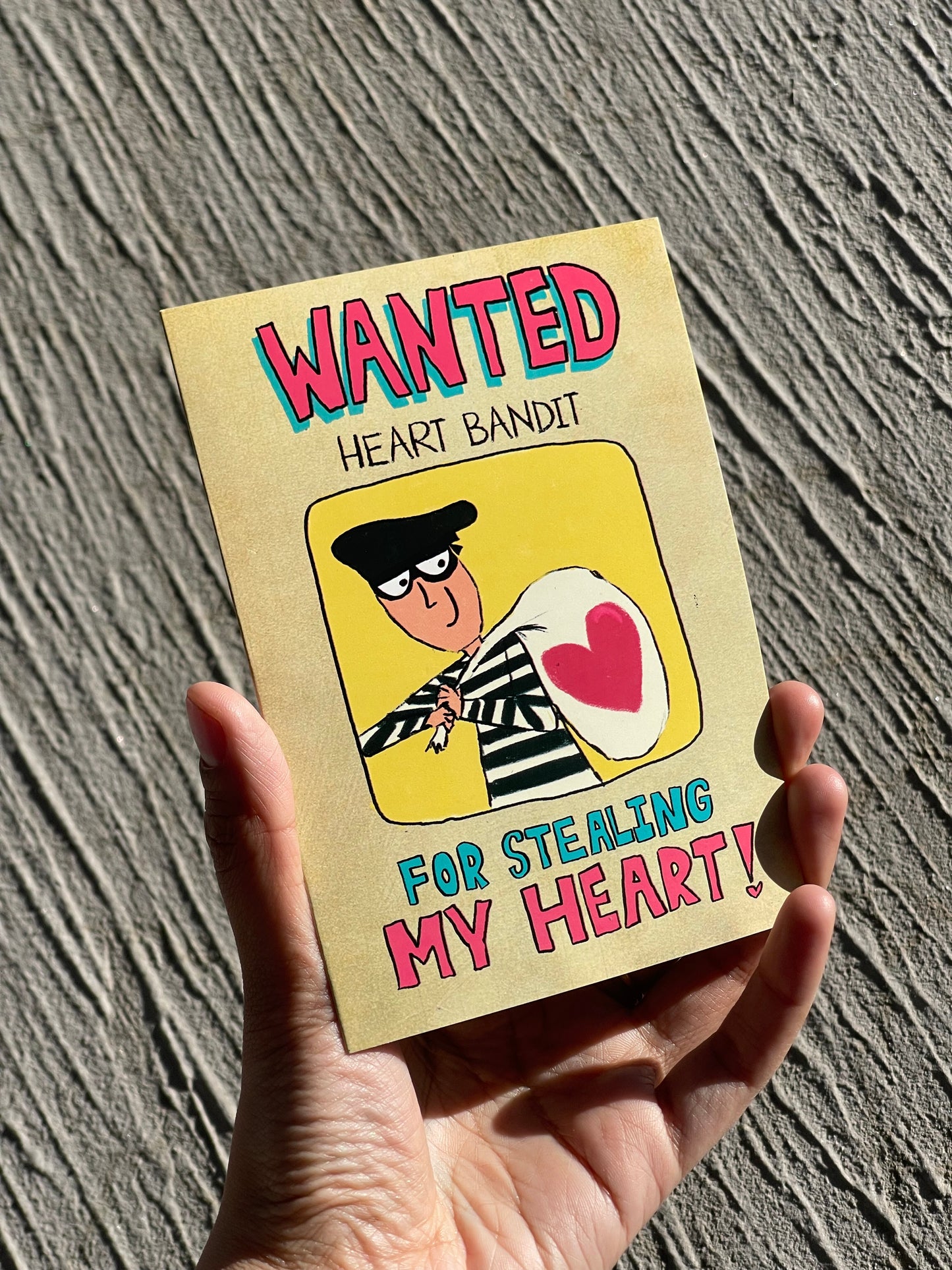 Heart Bandit Card