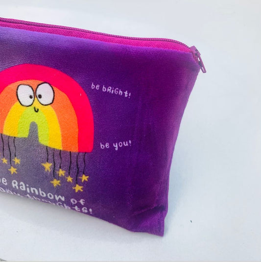 Rainbow of happy thoughts Pouch