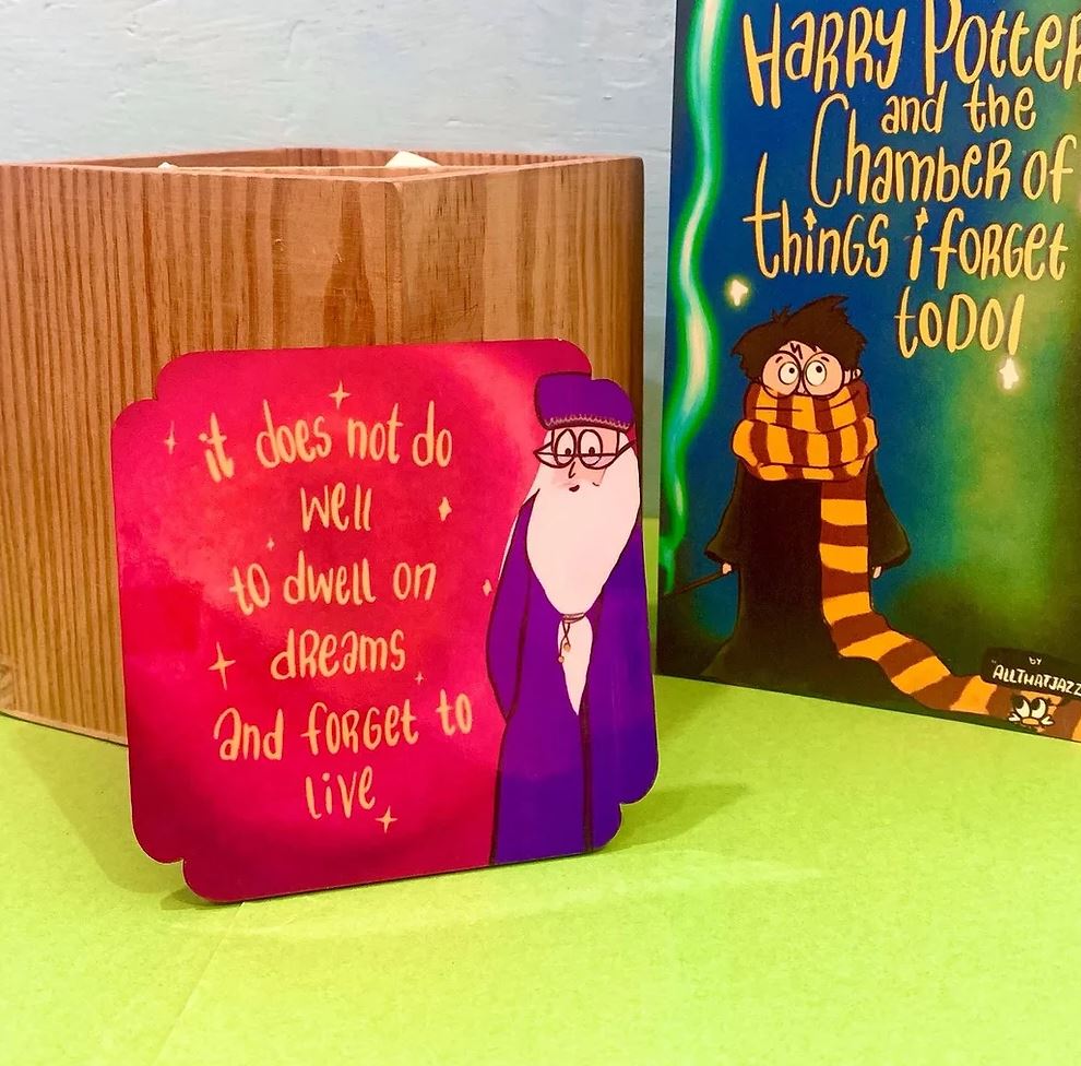 Dumbledore Tea Coaster