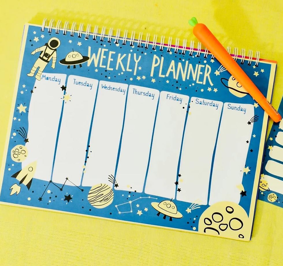 Cute Weekly Planner