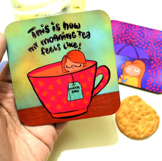 Morning Tea Coaster