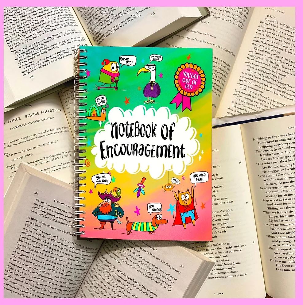 Encouragement notebook – All That Jazz