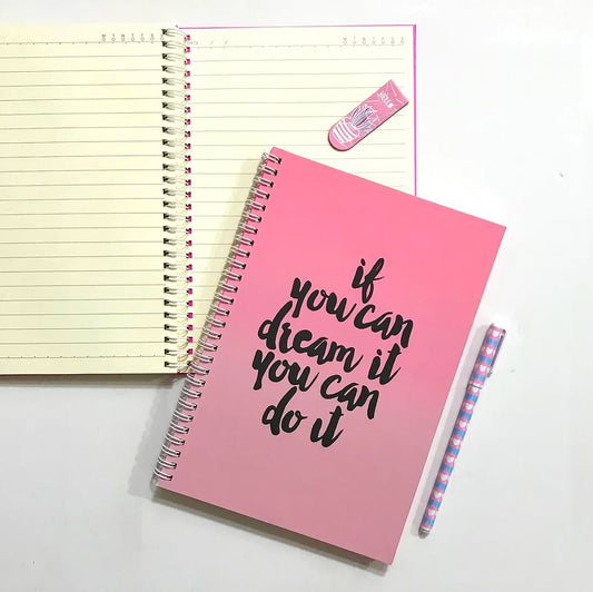 You can do it notebook