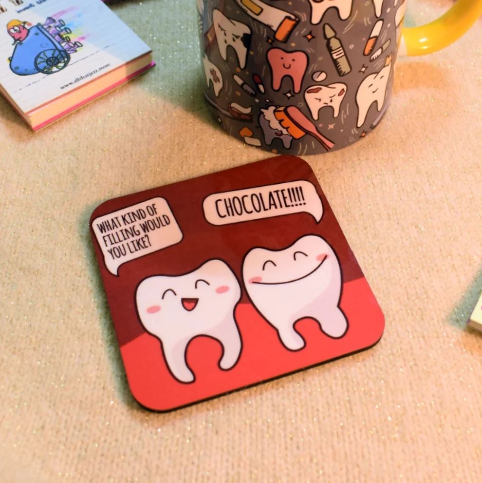 Dentist Tea Coaster