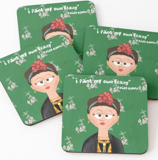 Frida Kahlo Tea Coaster