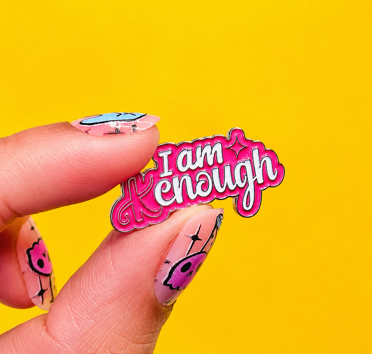 I Am Kenough Barbie Enamel Pin