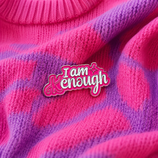 I Am Kenough Barbie Enamel Pin
