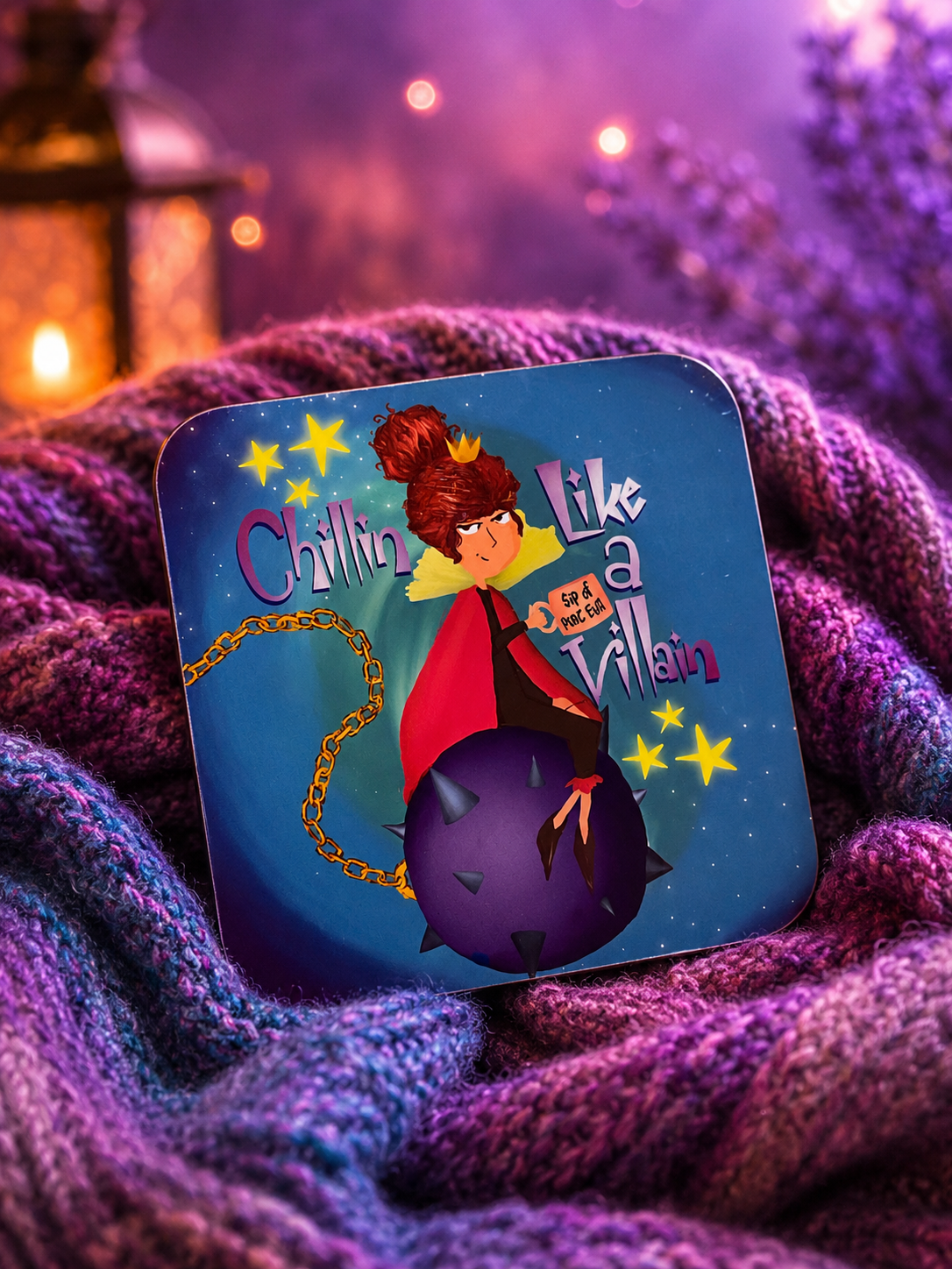 Villain tea Coaster