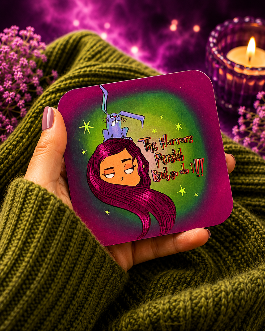 Horrors Persist Coaster