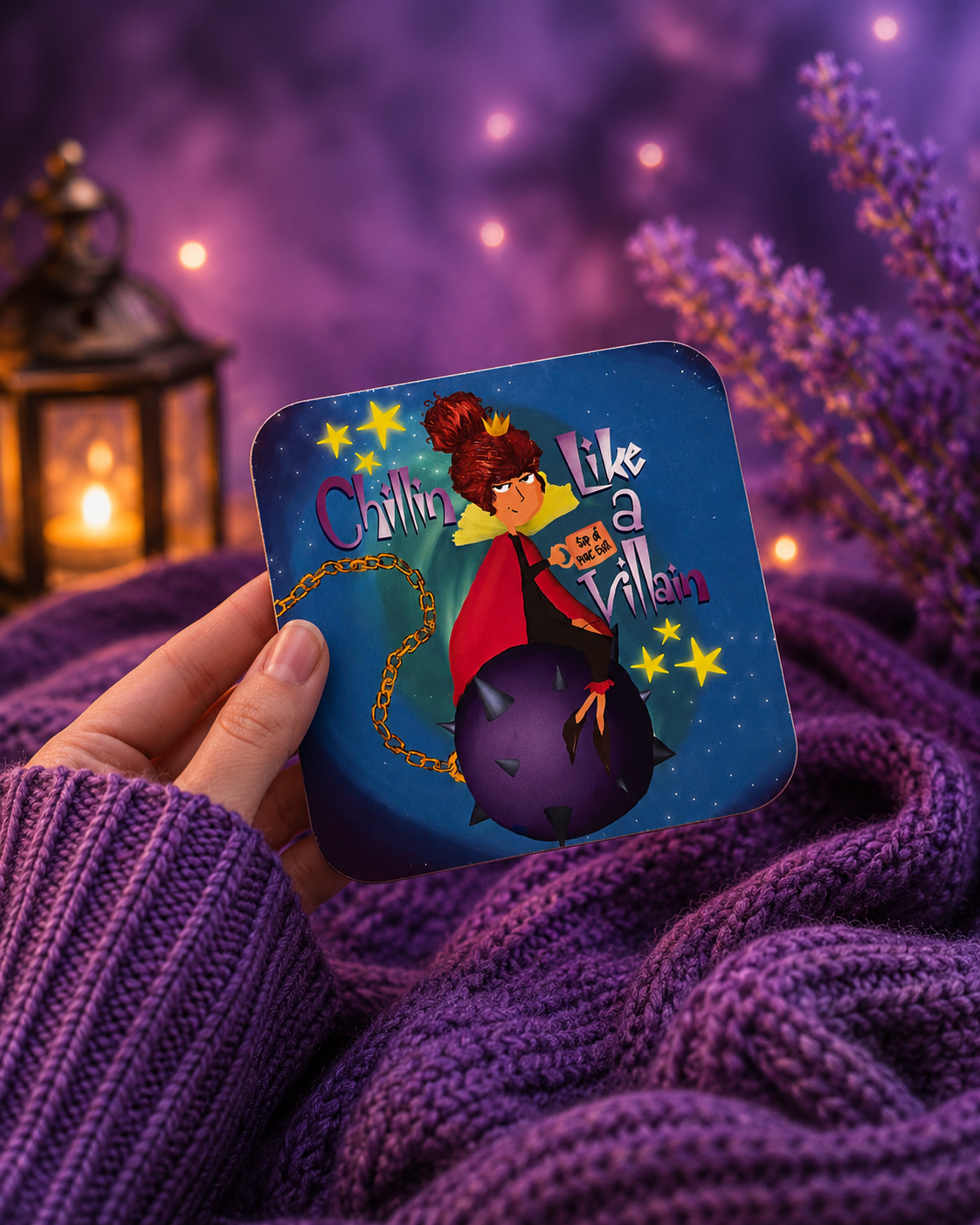 Villain tea Coaster