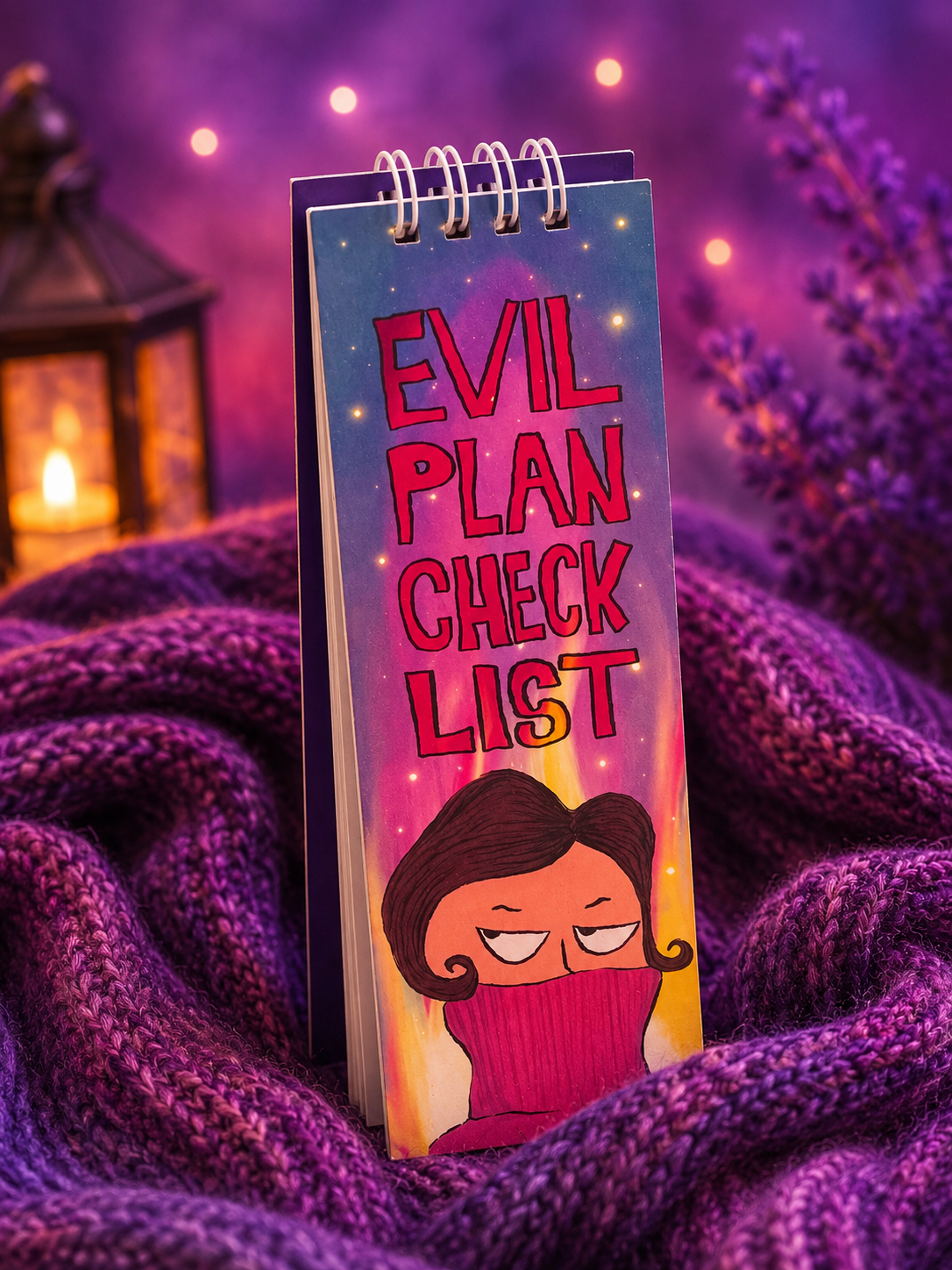 Evil plan checklist