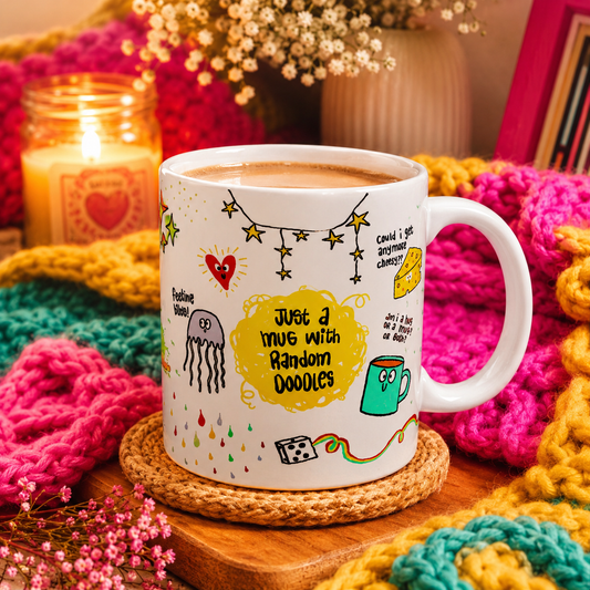Random doodle Mug