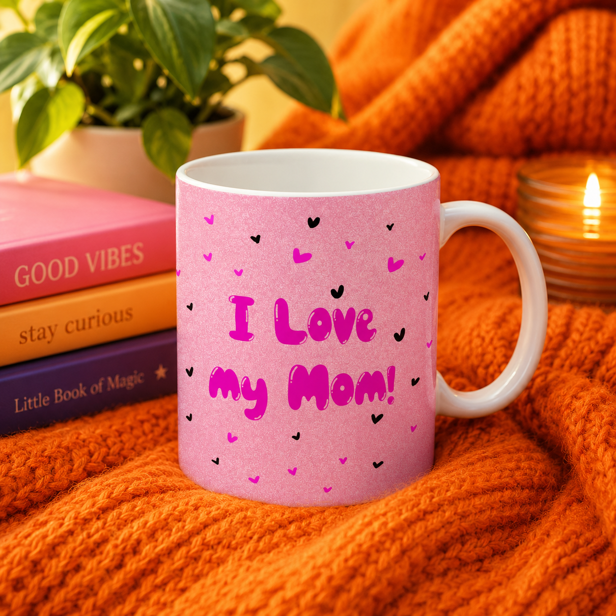 I love my mom mug