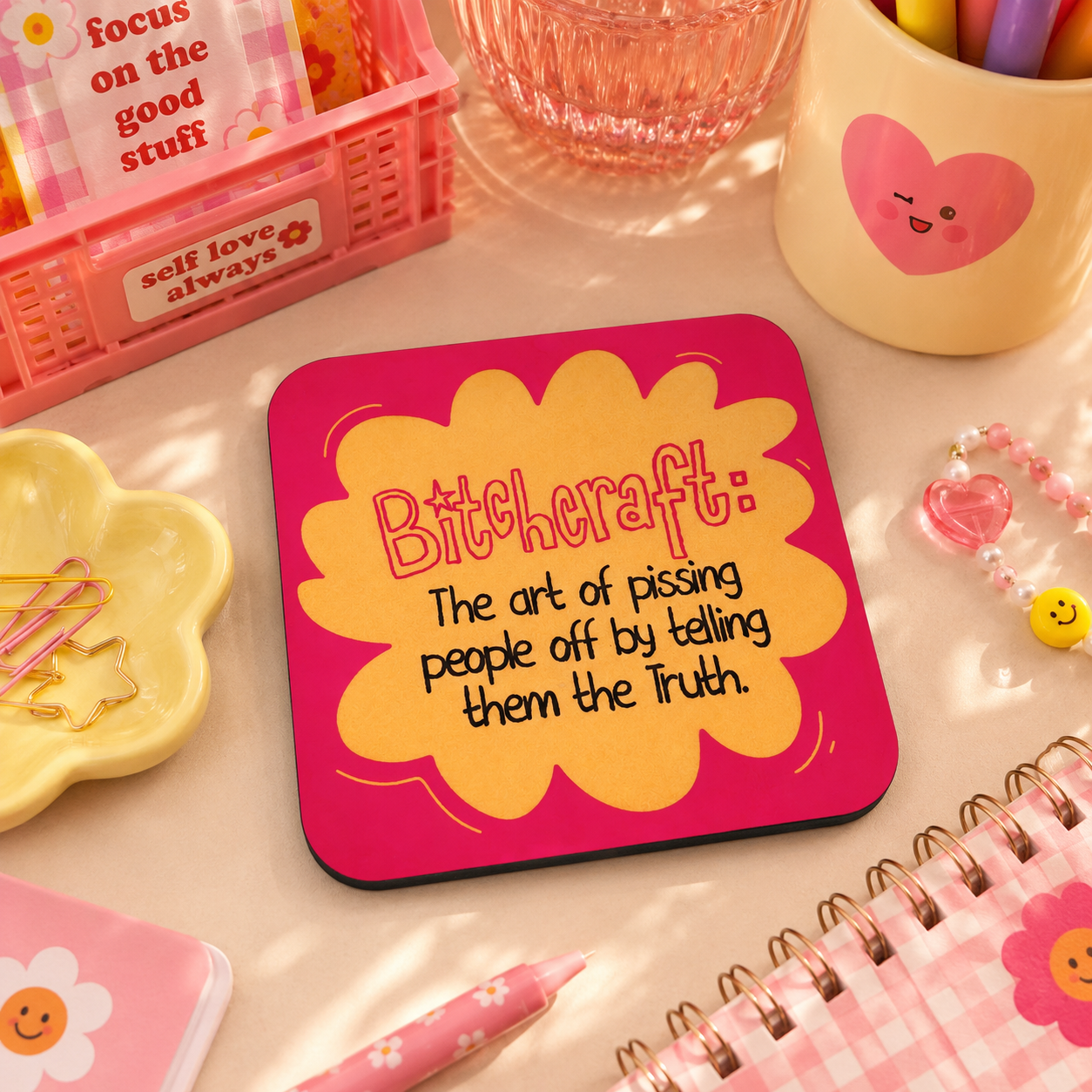 Bitchcraft Coaster