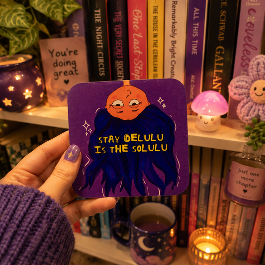Stay delulu Coaster