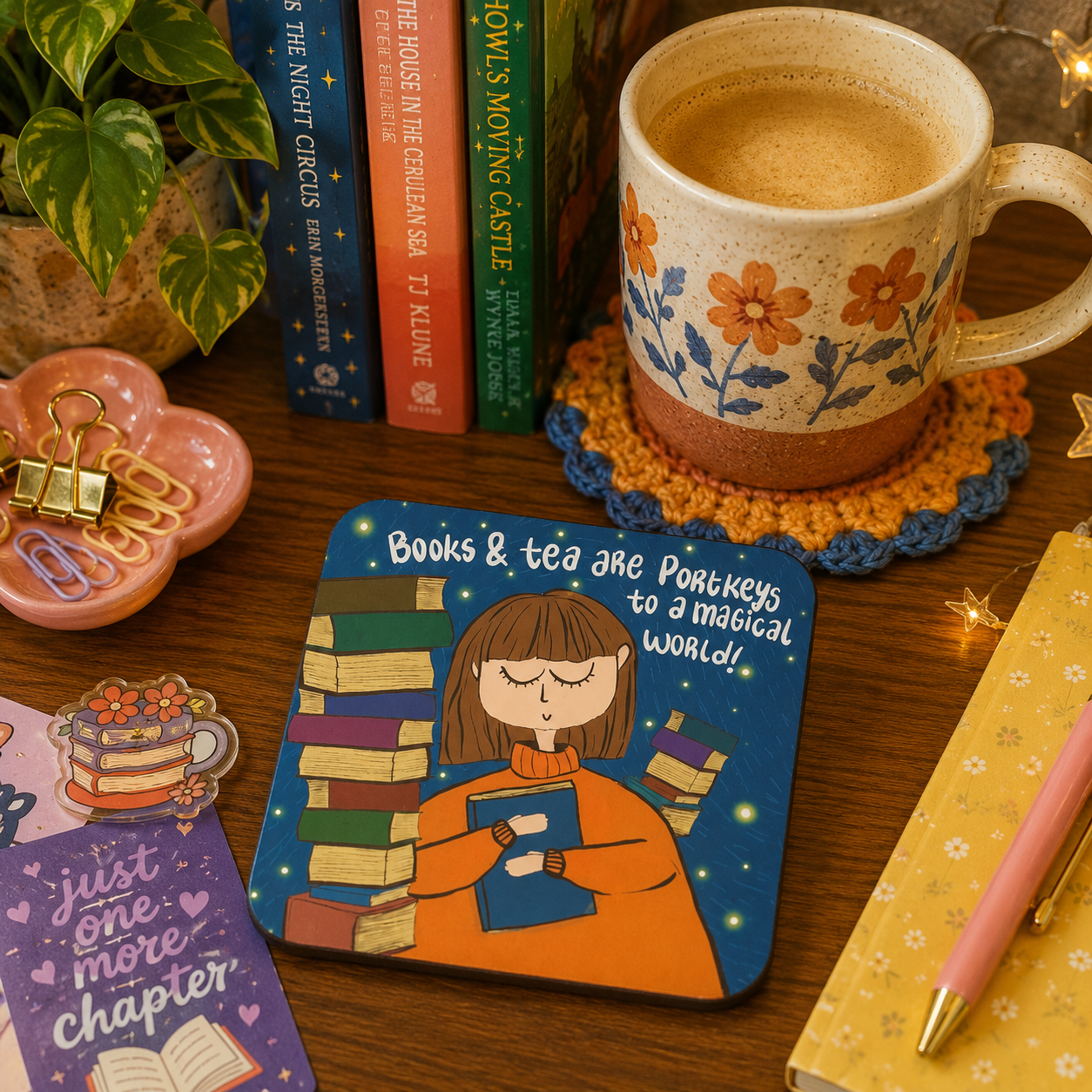 Port key Tea Coaster