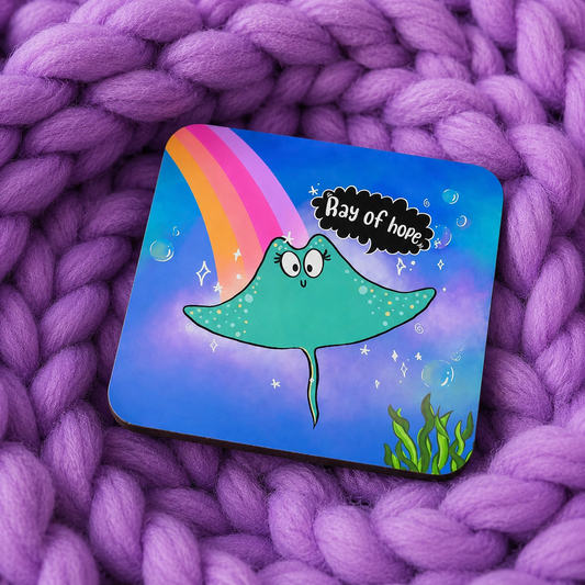 Ray Fish Tea Coaster