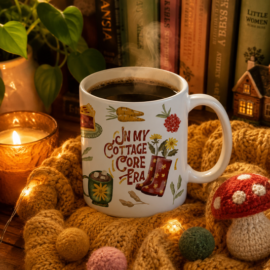 Cottage core mug