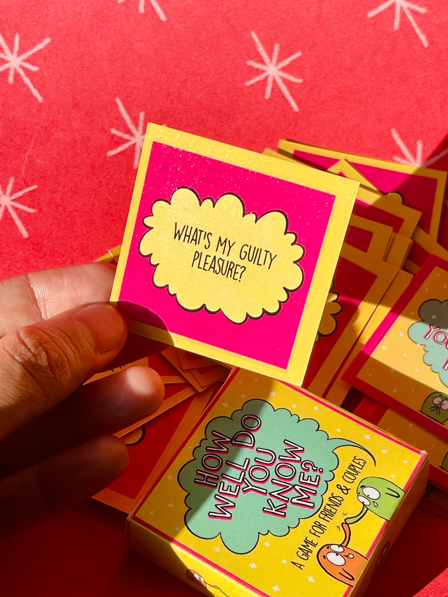 How Well do you know me Game