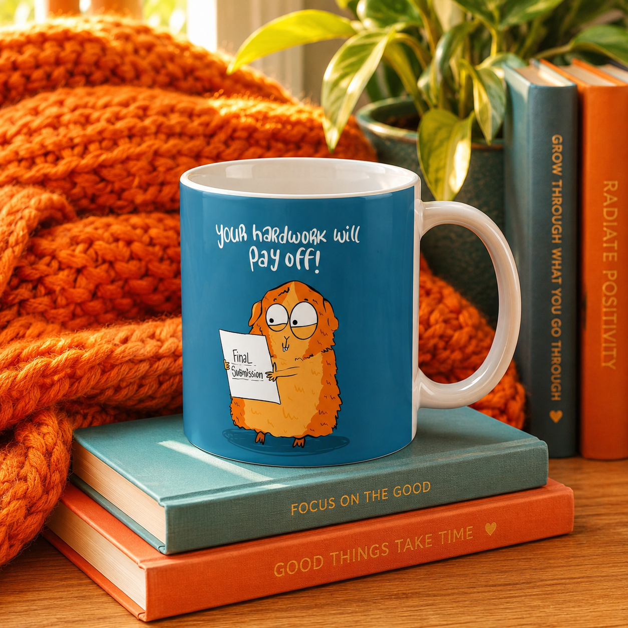 Hardworking Guinea Pig mug