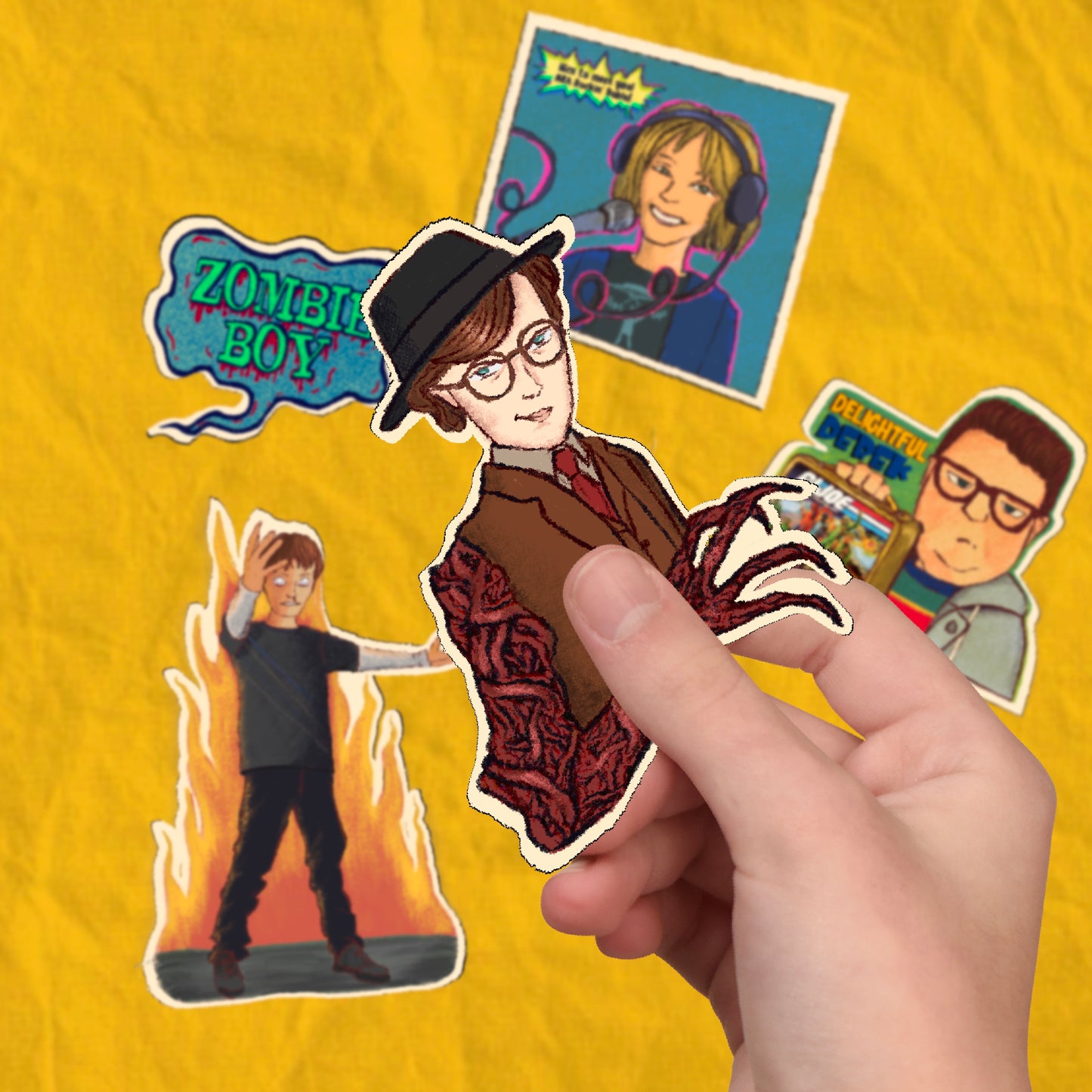 Stranger Things Pack of 10 sticker