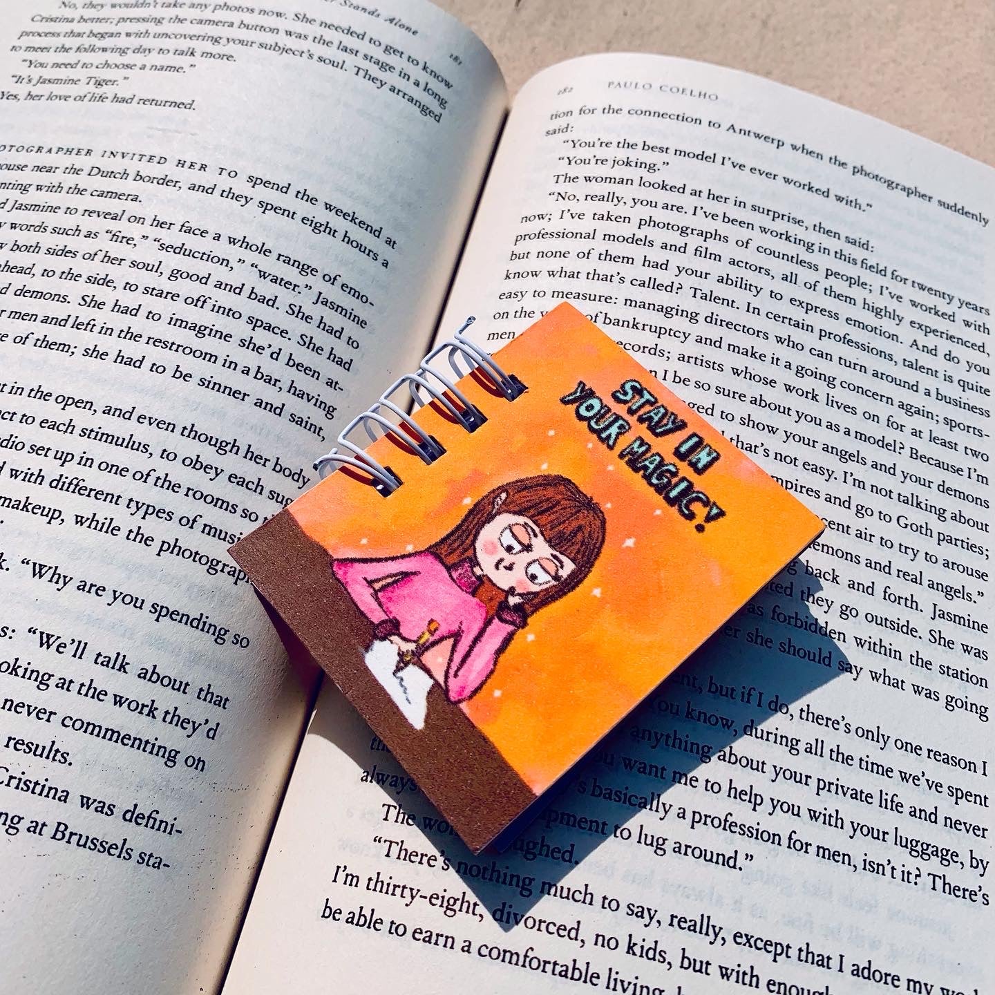 Stay in magic miniature notebook