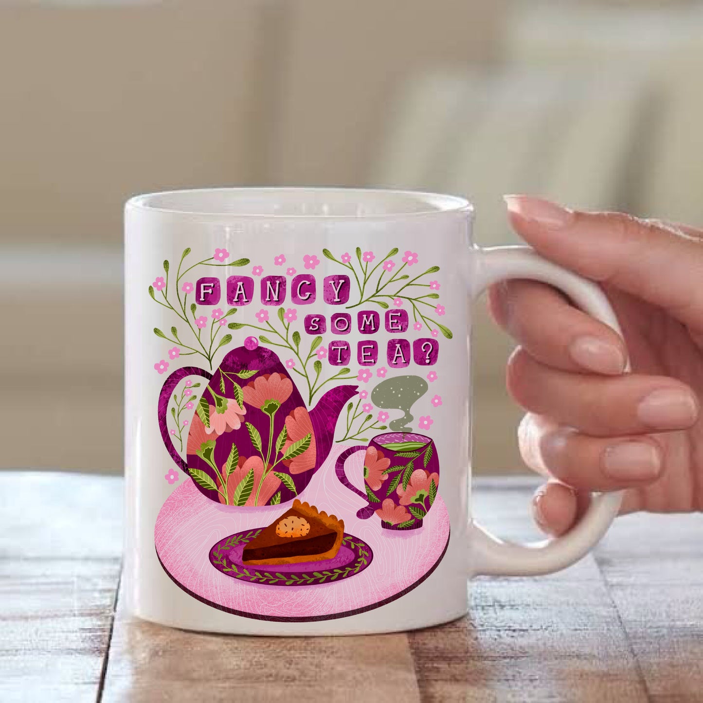 Fancy Tea mug
