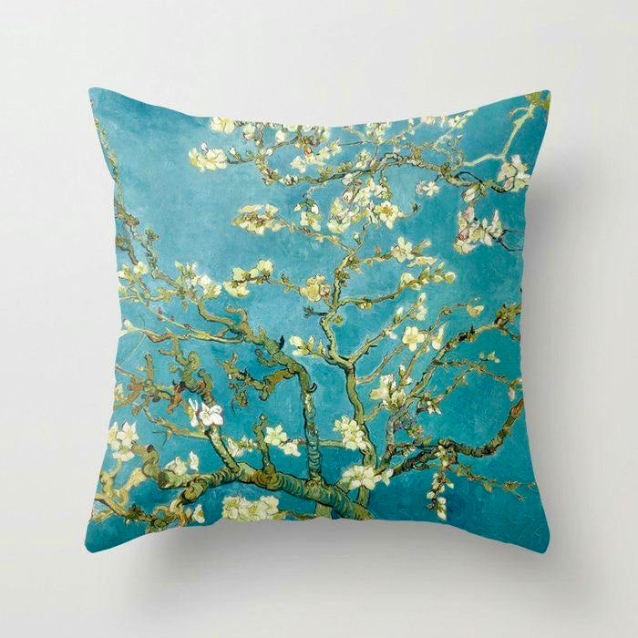 Van Gogh Almond Blossoms Cushion Cover