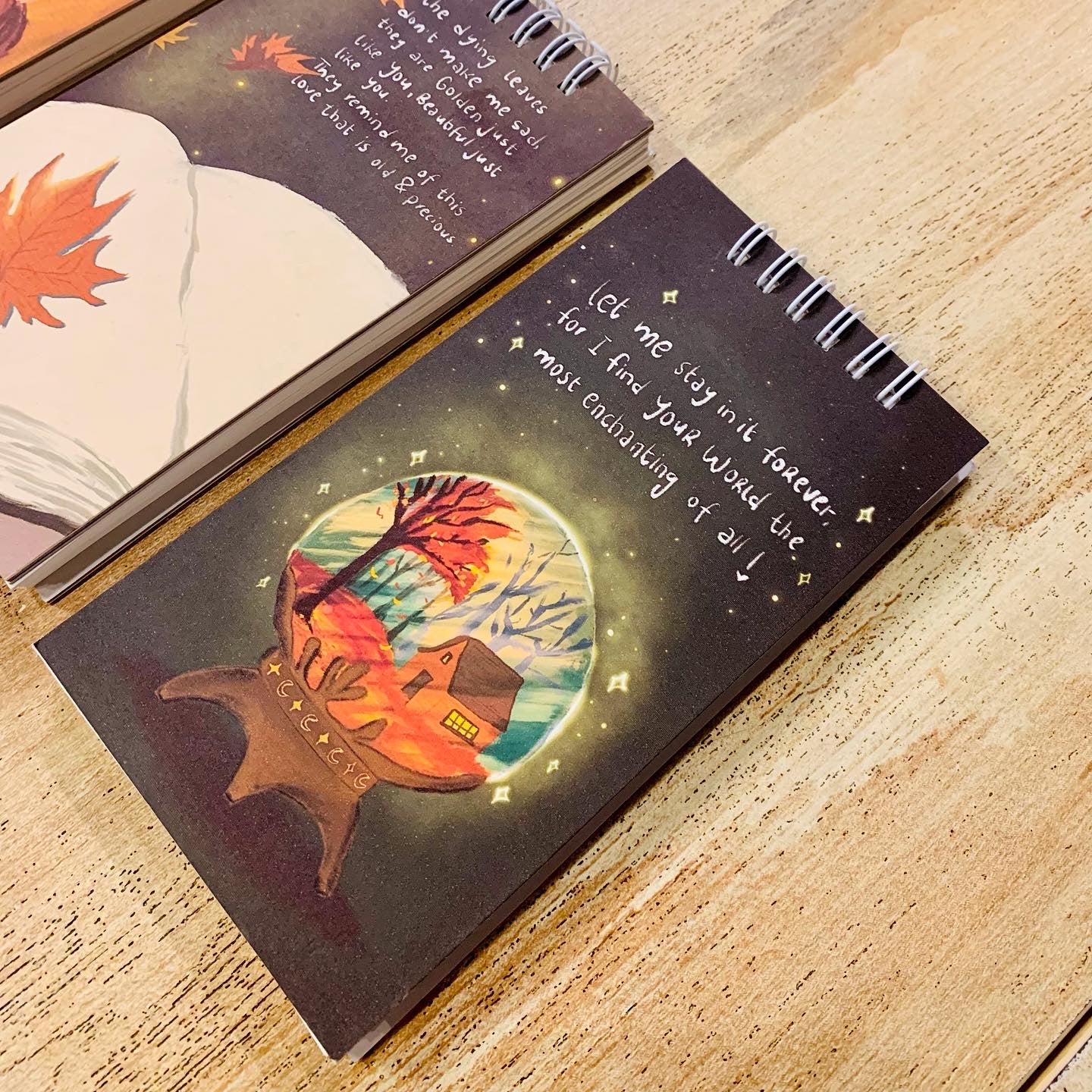 Autumn notepad set