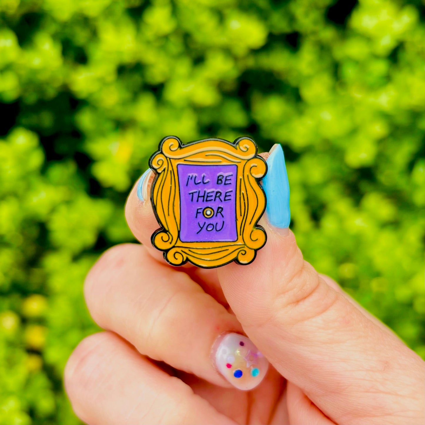 Friends Frame Enamel pin