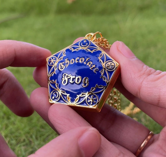 Chocolate frog necklace