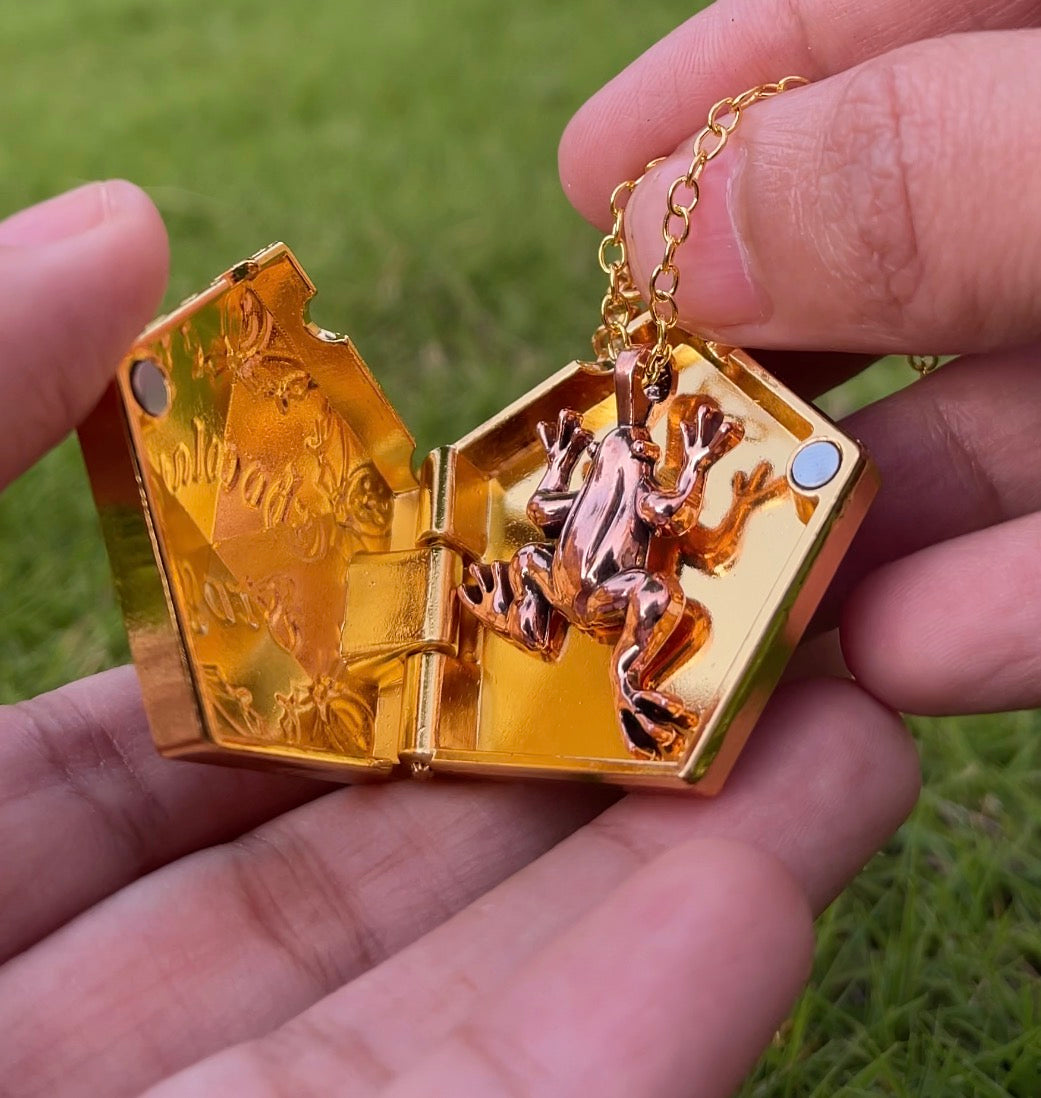 Chocolate frog necklace