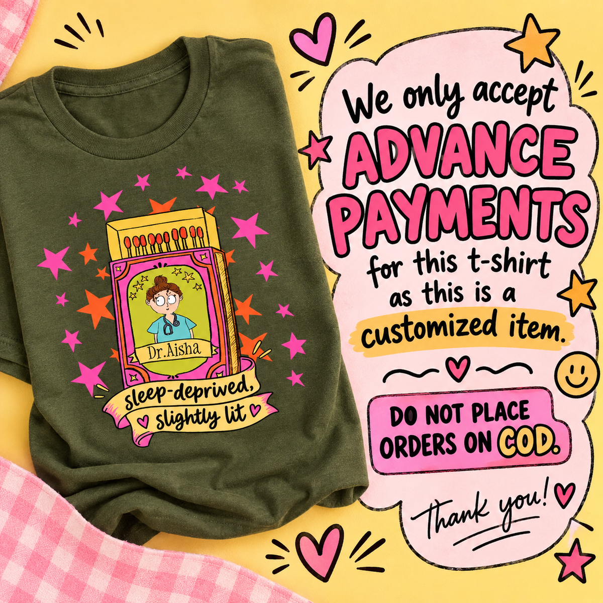 Doctor’s Customised tshirt