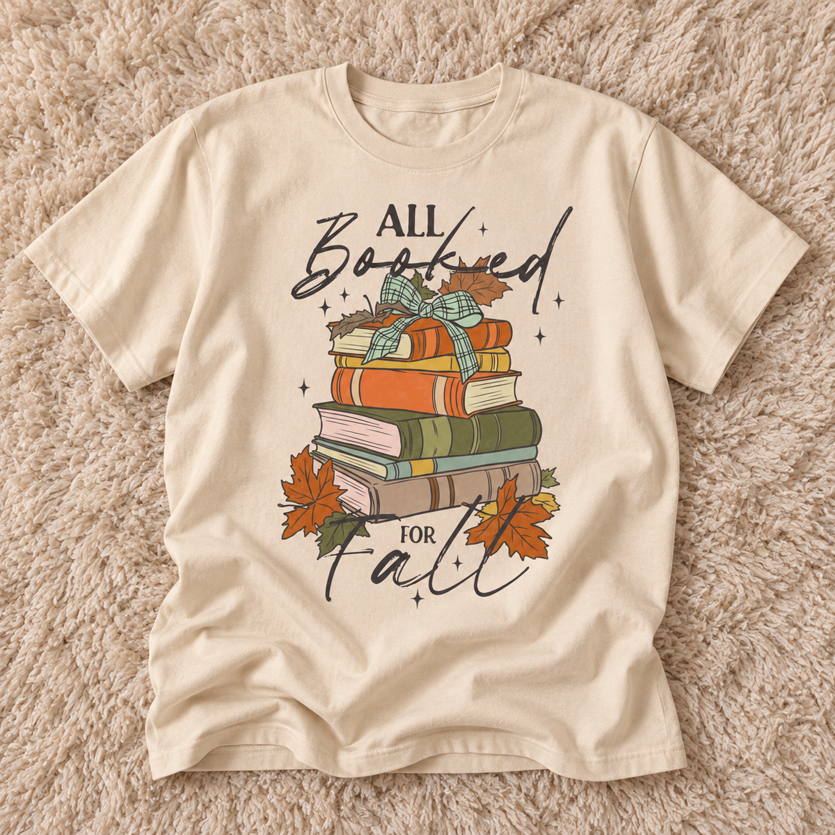 All Booked for Fall Tshirt