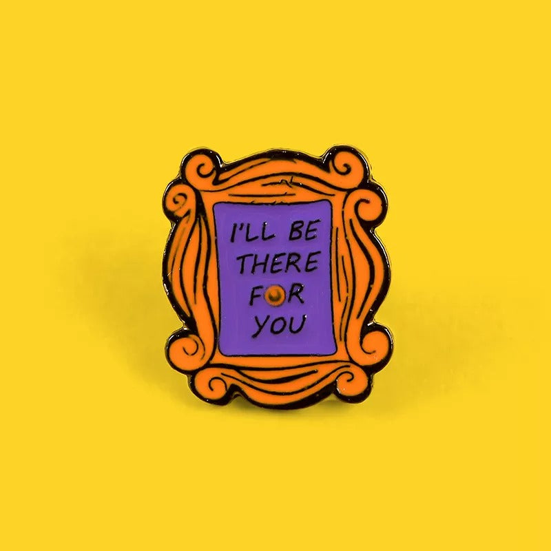 Friends Frame Enamel pin