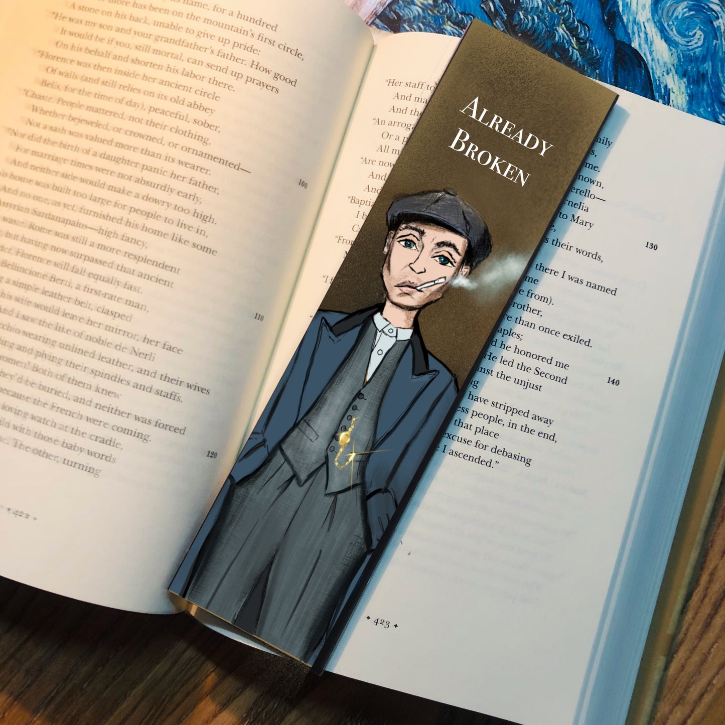 Peaky Blinders bookmark set of 5