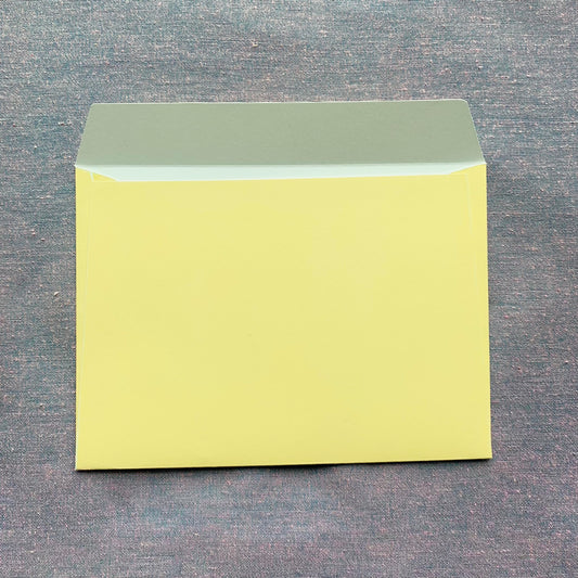 Plain envelope yellow