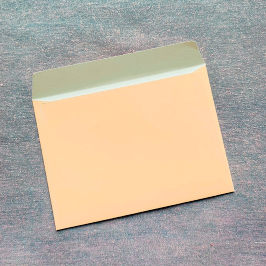 Plain envelope peach