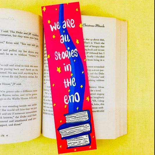 we are all stories bookmark