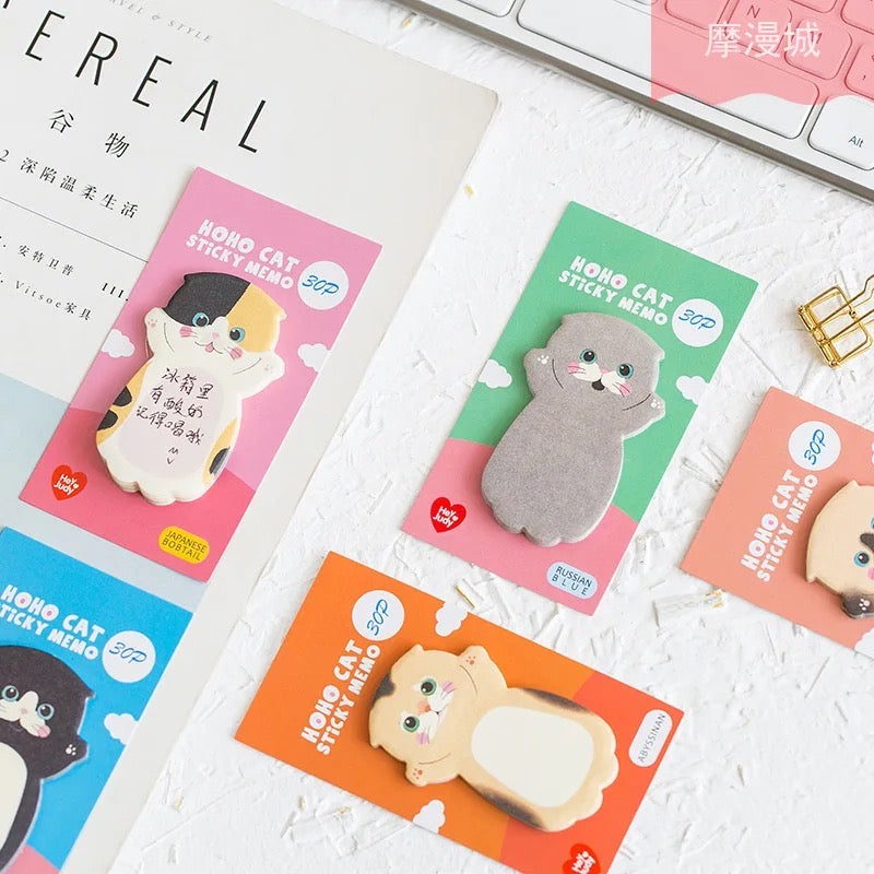 Cute Cat Sticky Notes