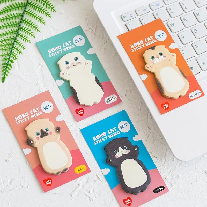 Cute Cat Sticky Notes