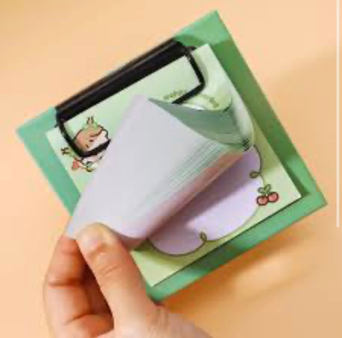 Clip board memo pad