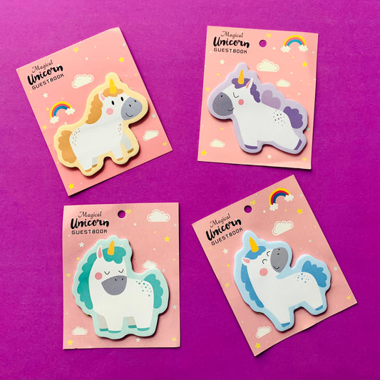 Unicorn sticky notes