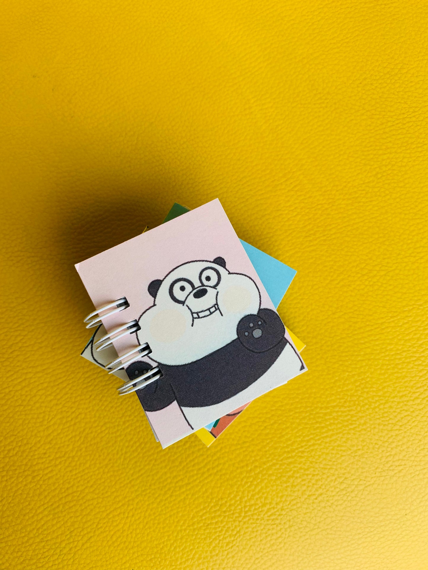 Panda miniature notebook