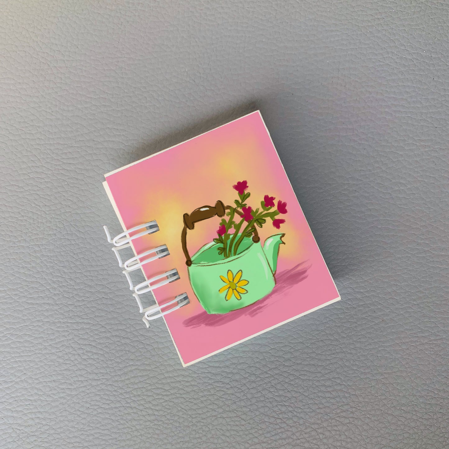 Flower pot Miniature notebook