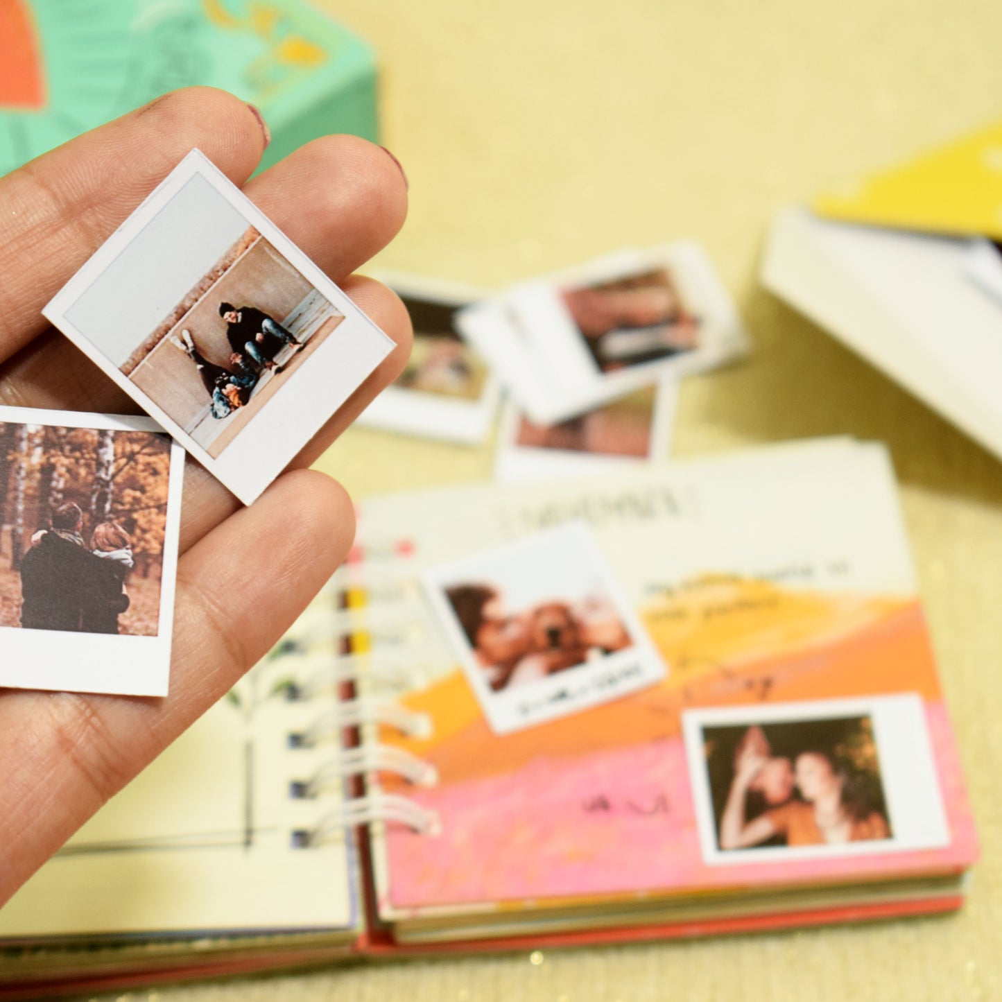 Matchbox scrapbook for Lovers