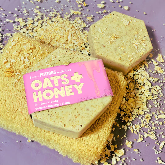 Oats & Honey Soap (for Face and Body)