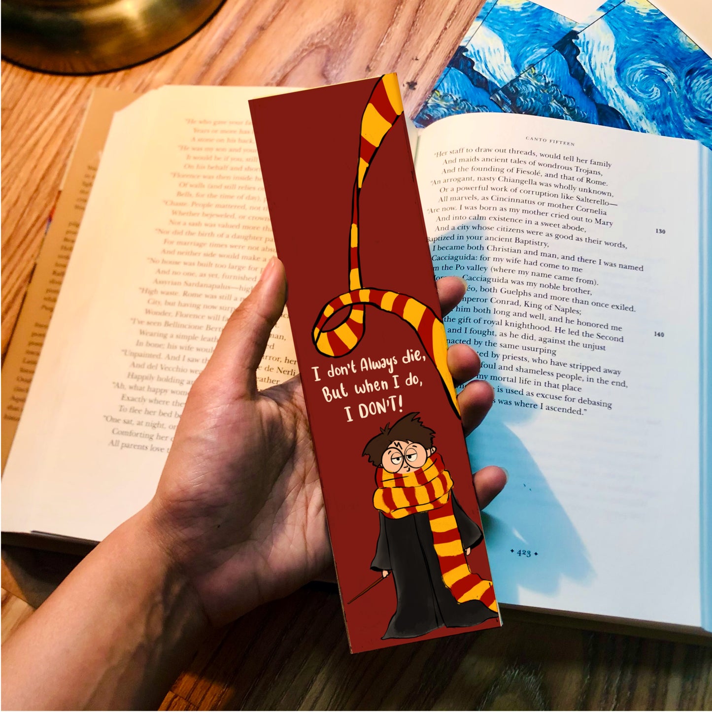 Harry Potter bookmark set of 5