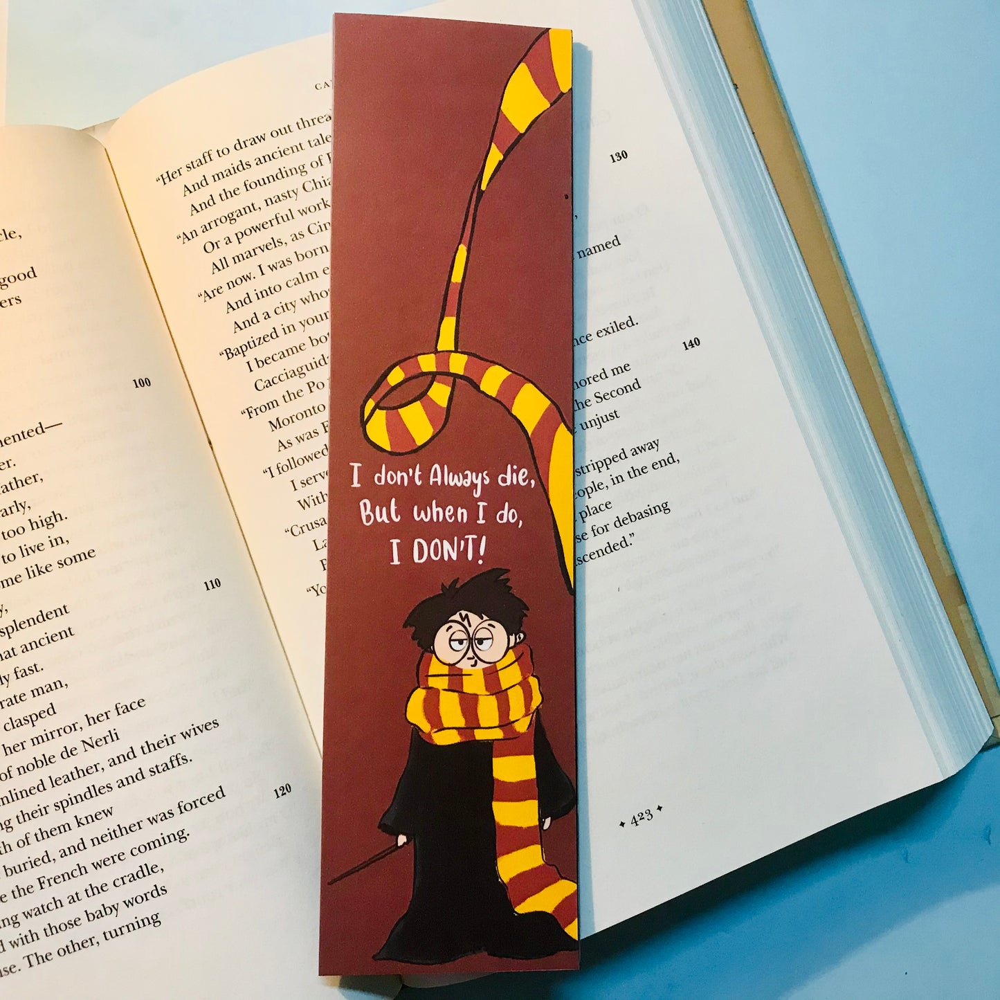 Harry Potter bookmark set of 5